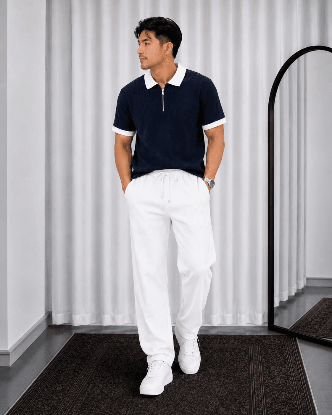 Stylish Rebed cotton set